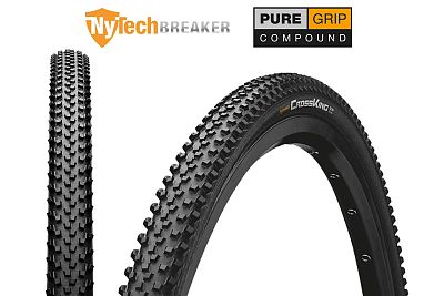Превью  Велопокрышка CONTINENTAL Cross King CX 28"/700C Performance Кевлар 180 TPI